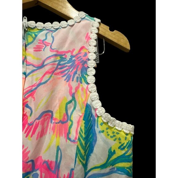 Lilly Pulitzer Girls' Mini Tori Dress Fiesta Bamba Size 10 Pockets Vibrant Party - Picture 5 of 11
